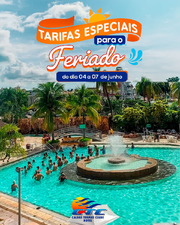 Feriado de Semana Santa, em Caldas Novas, Goiás
